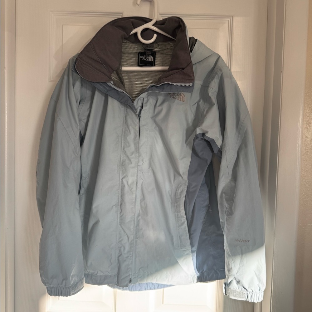 The North Face Sky Blue Outdoor Jacket